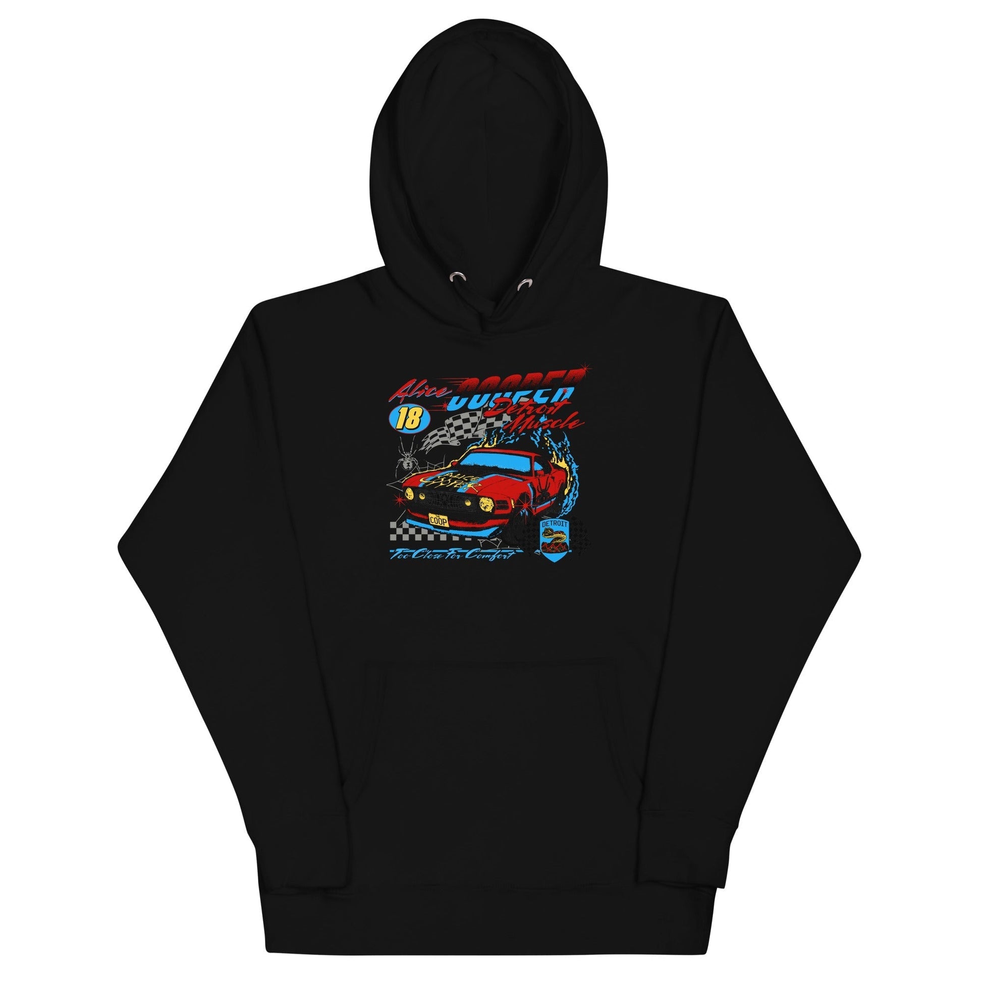 Alice Cooper - Racecar Hoodie Black