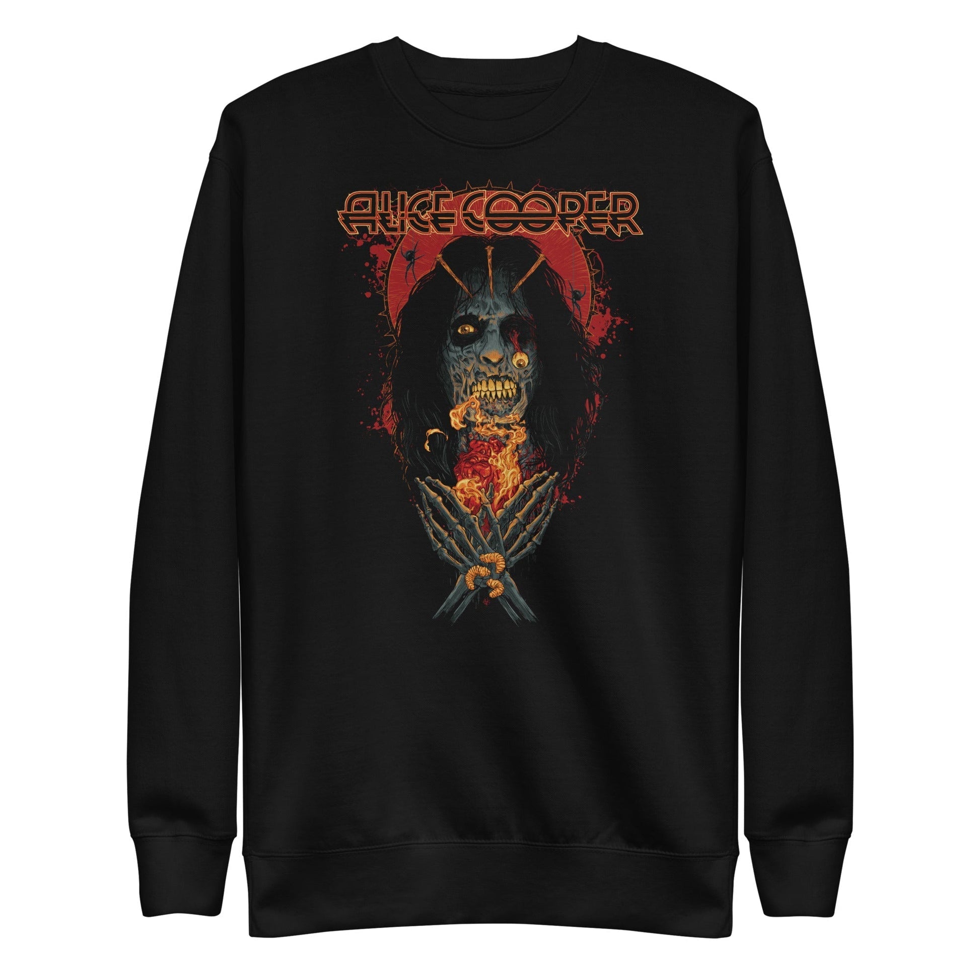 Alice Cooper - Skeleton Sweatshirt Black