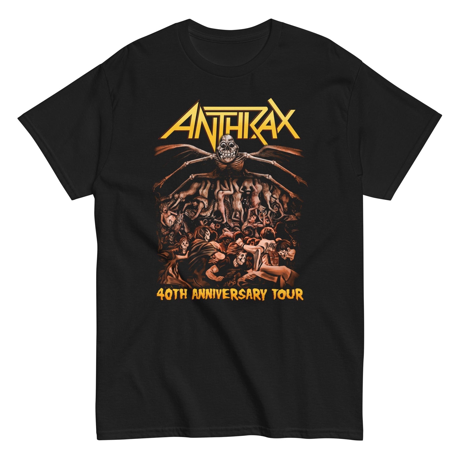Anthrax - 40th Anniversary Tour T-Shirt Black