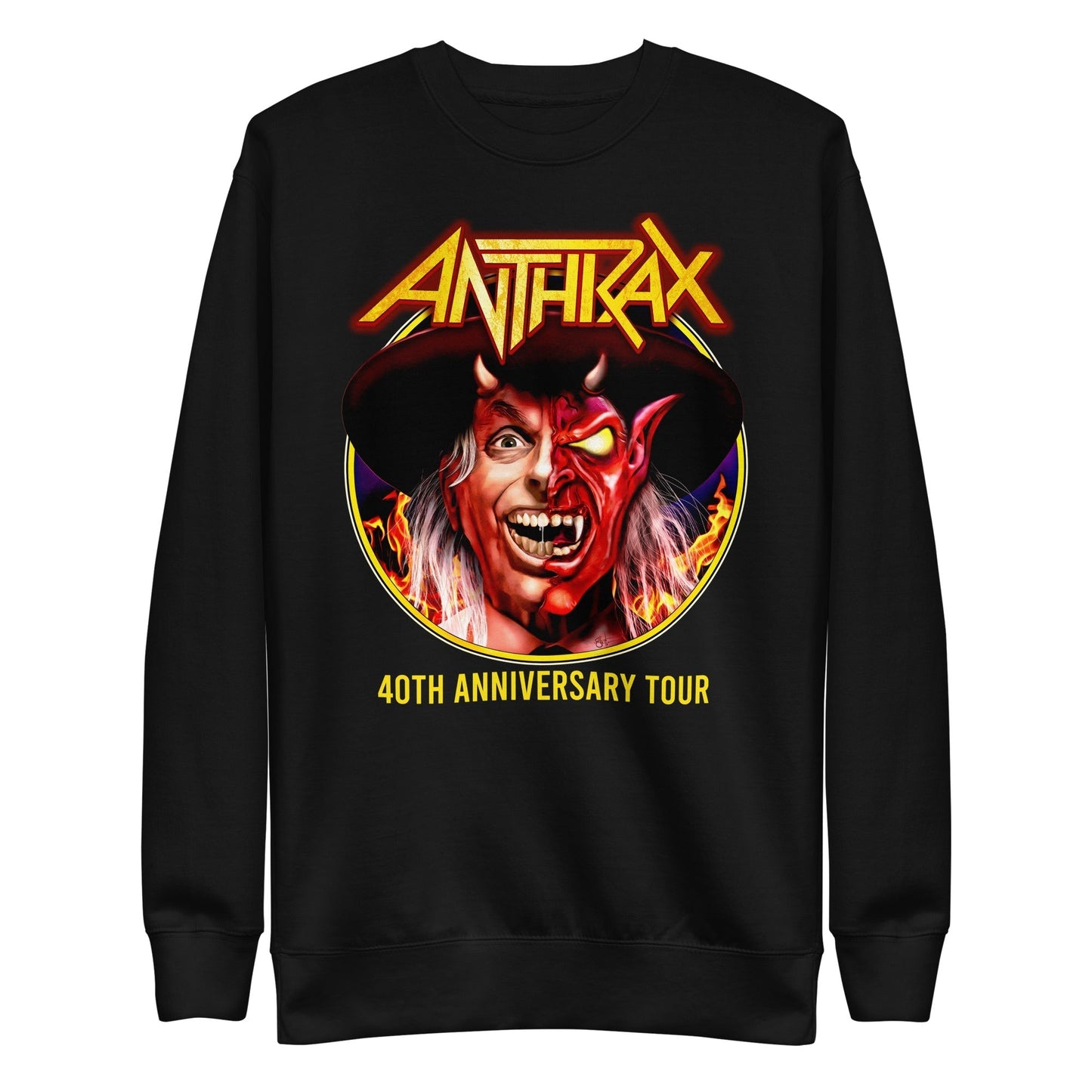 Anthrax - Half Devil Sweatshirt Black