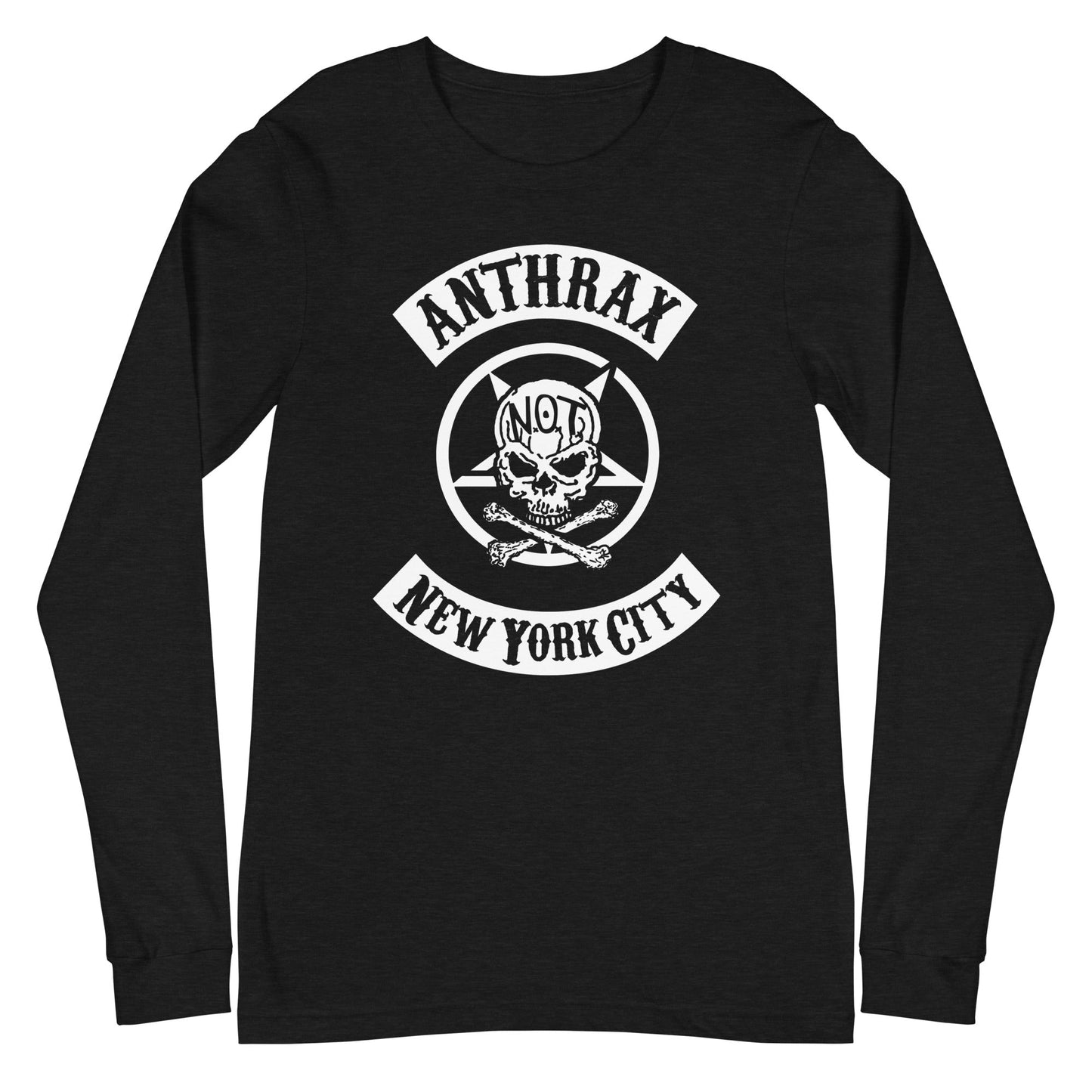 Anthrax - New York City Long Sleeve T-Shirt Black