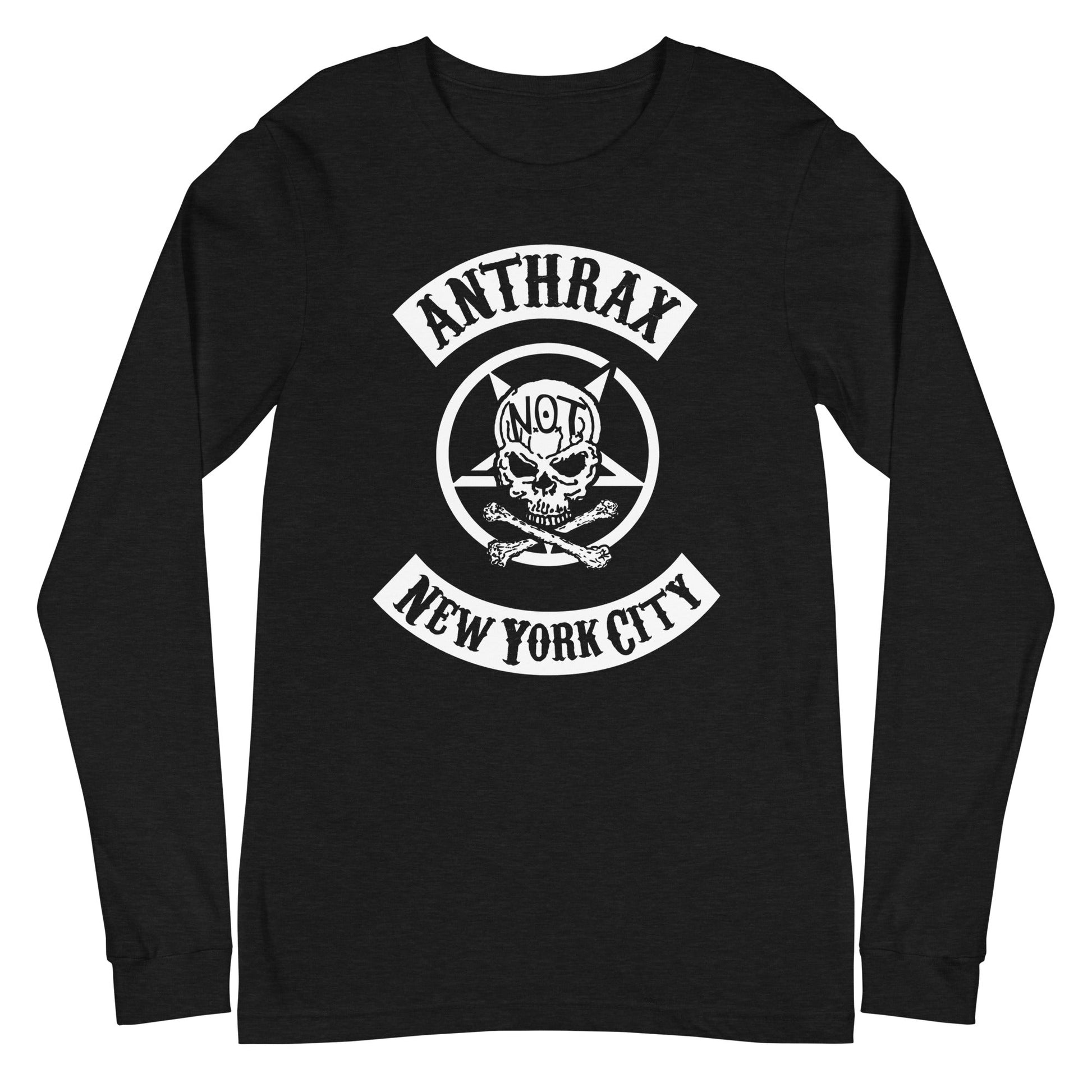 Anthrax - New York City Long Sleeve T-Shirt Black