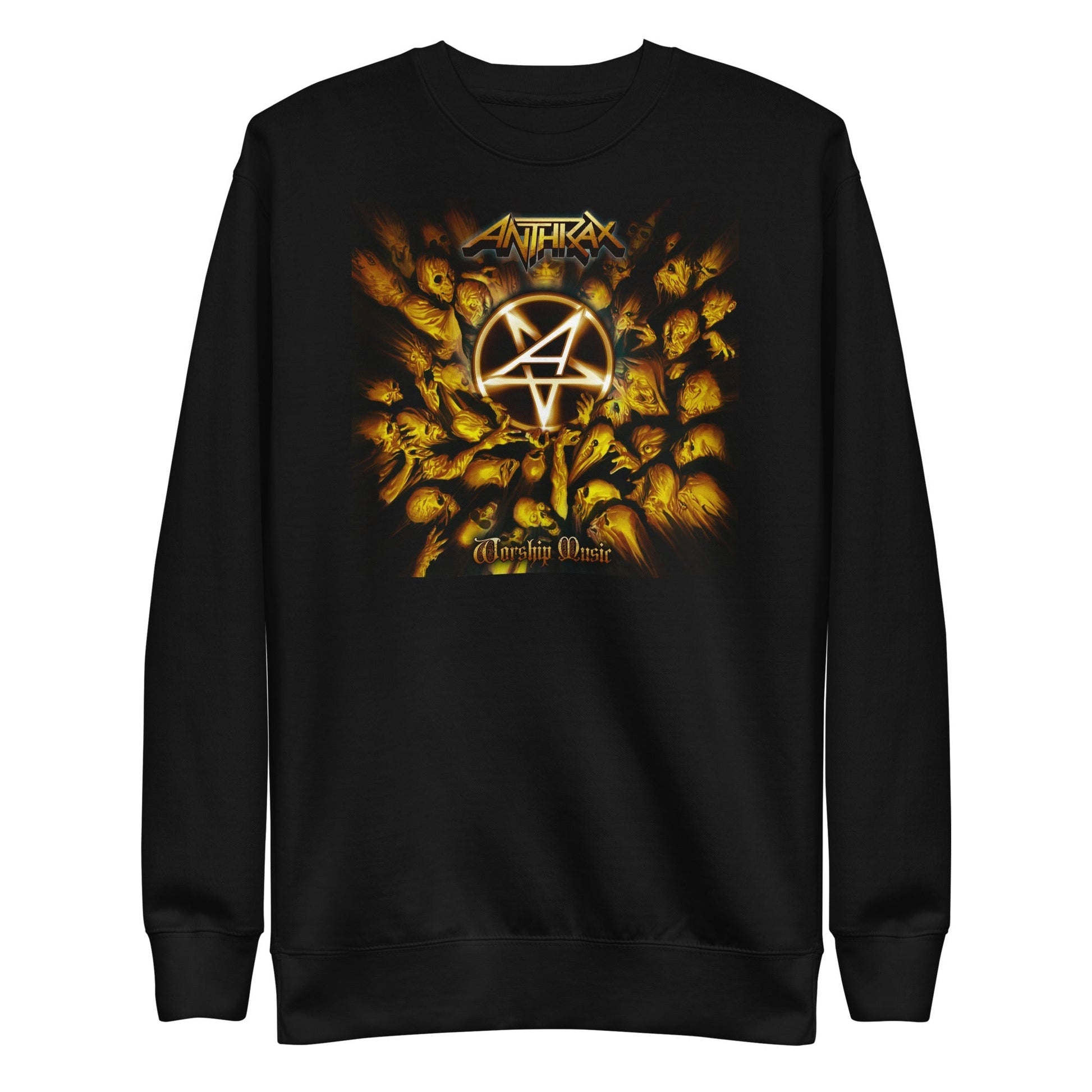 Anthrax - Pentagram Logo Sweatshirt Black