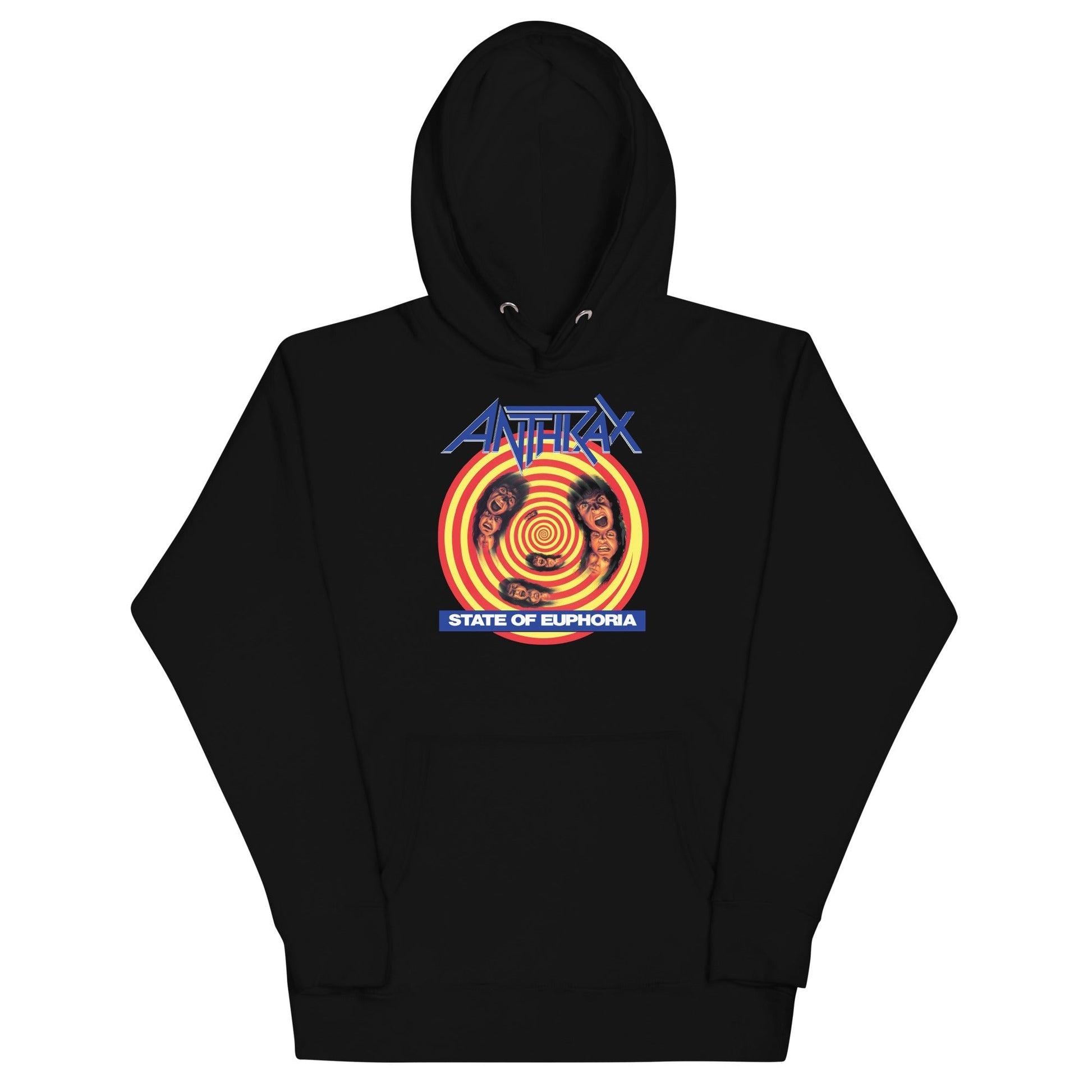 Anthrax - State Of Euphoria Hoodie Black