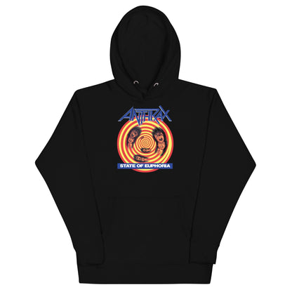 Anthrax - State Of Euphoria Hoodie Black