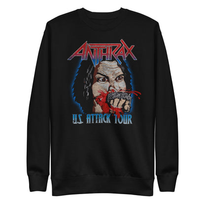 Anthrax - US Attack Tour Sweatshirt Black