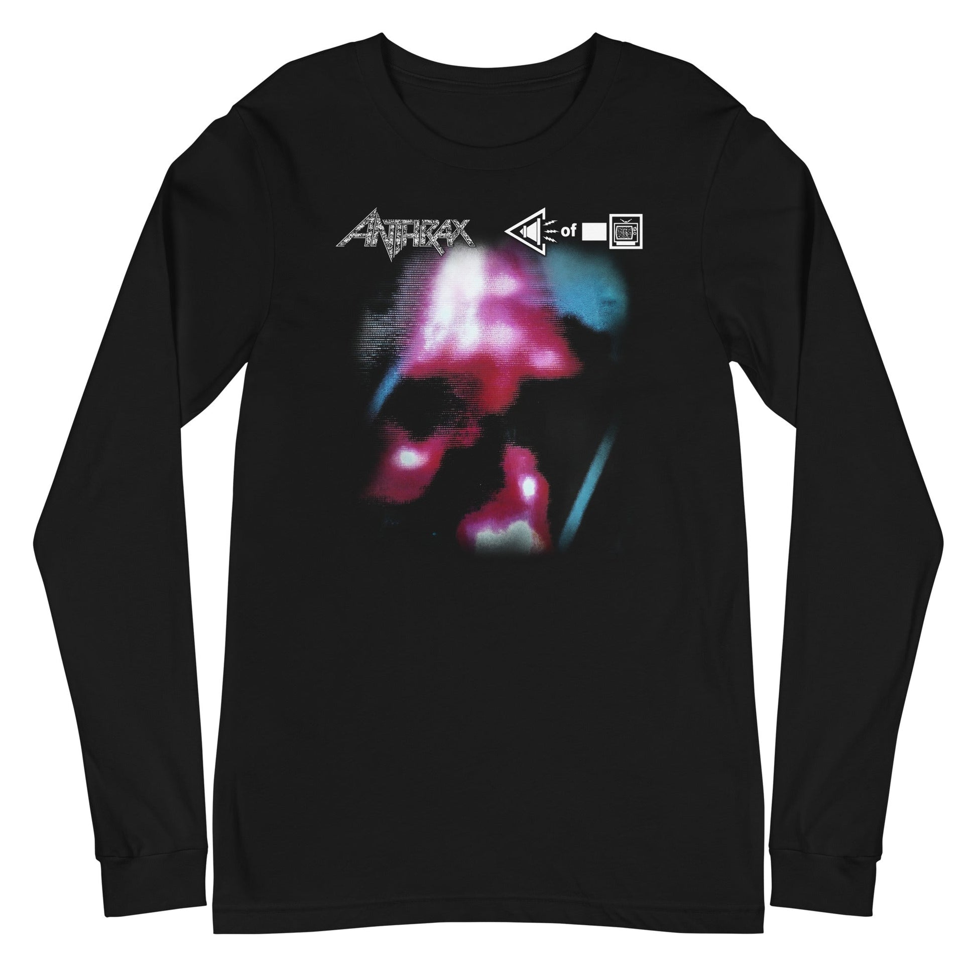 Anthrax - White Noise Long Sleeve T-Shirt Black