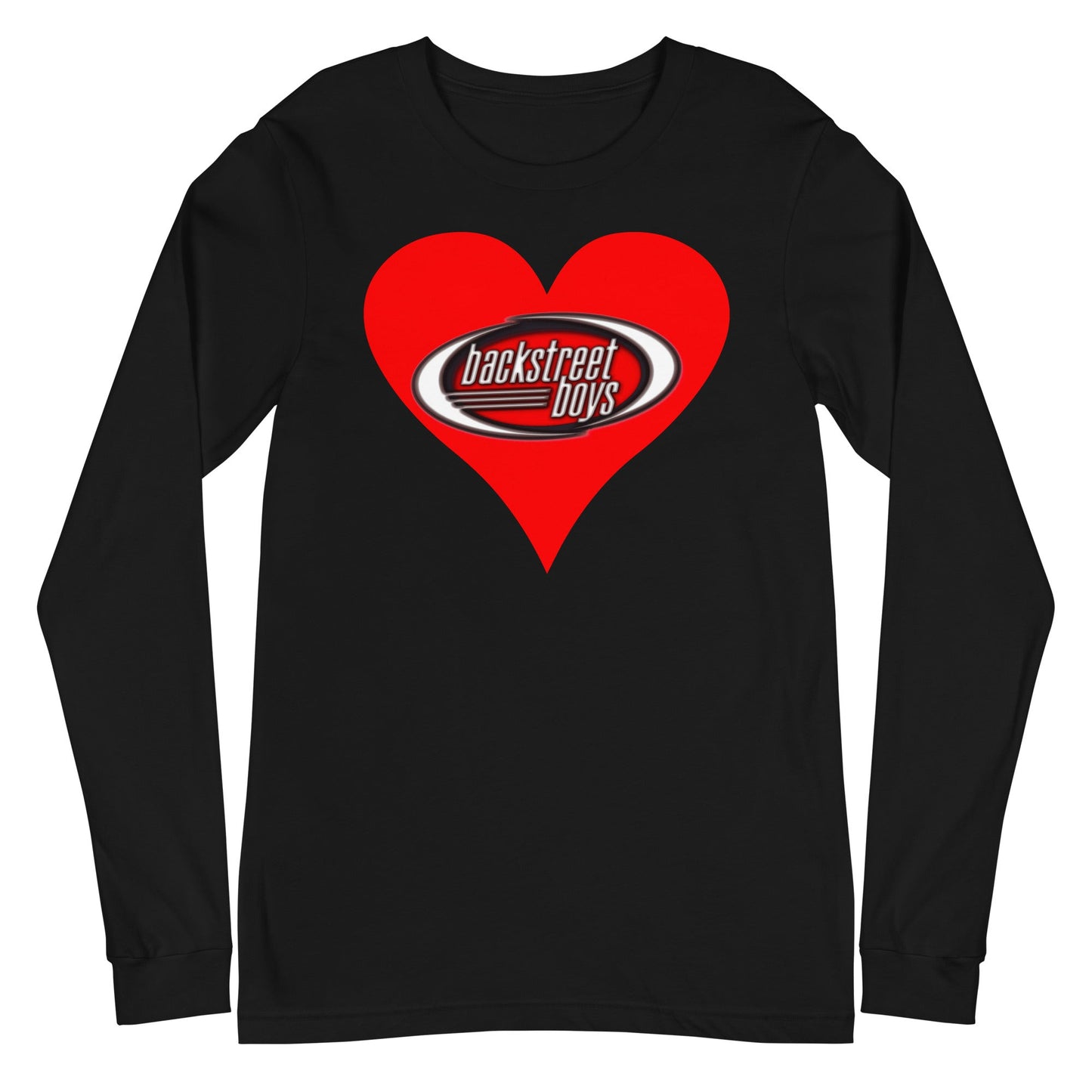 Backstreet Boys - Heart Long Sleeve T-Shirt Black