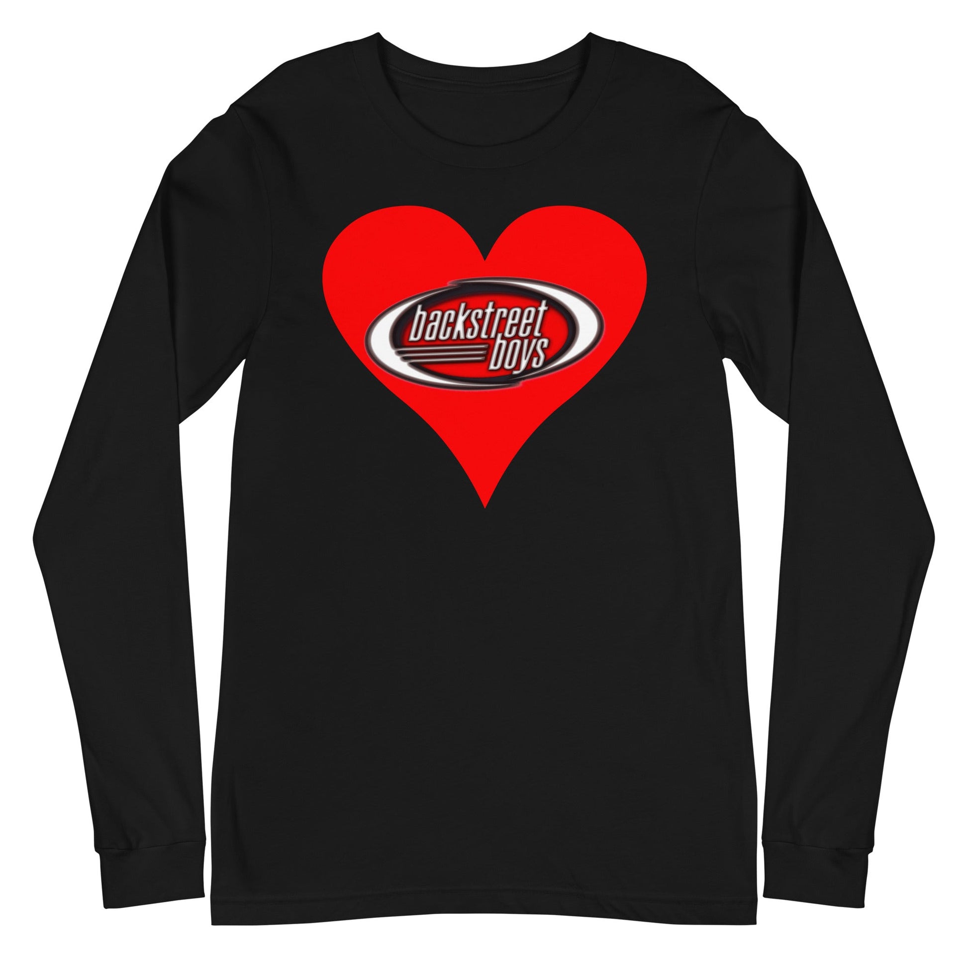 Backstreet Boys - Heart Long Sleeve T-Shirt Black