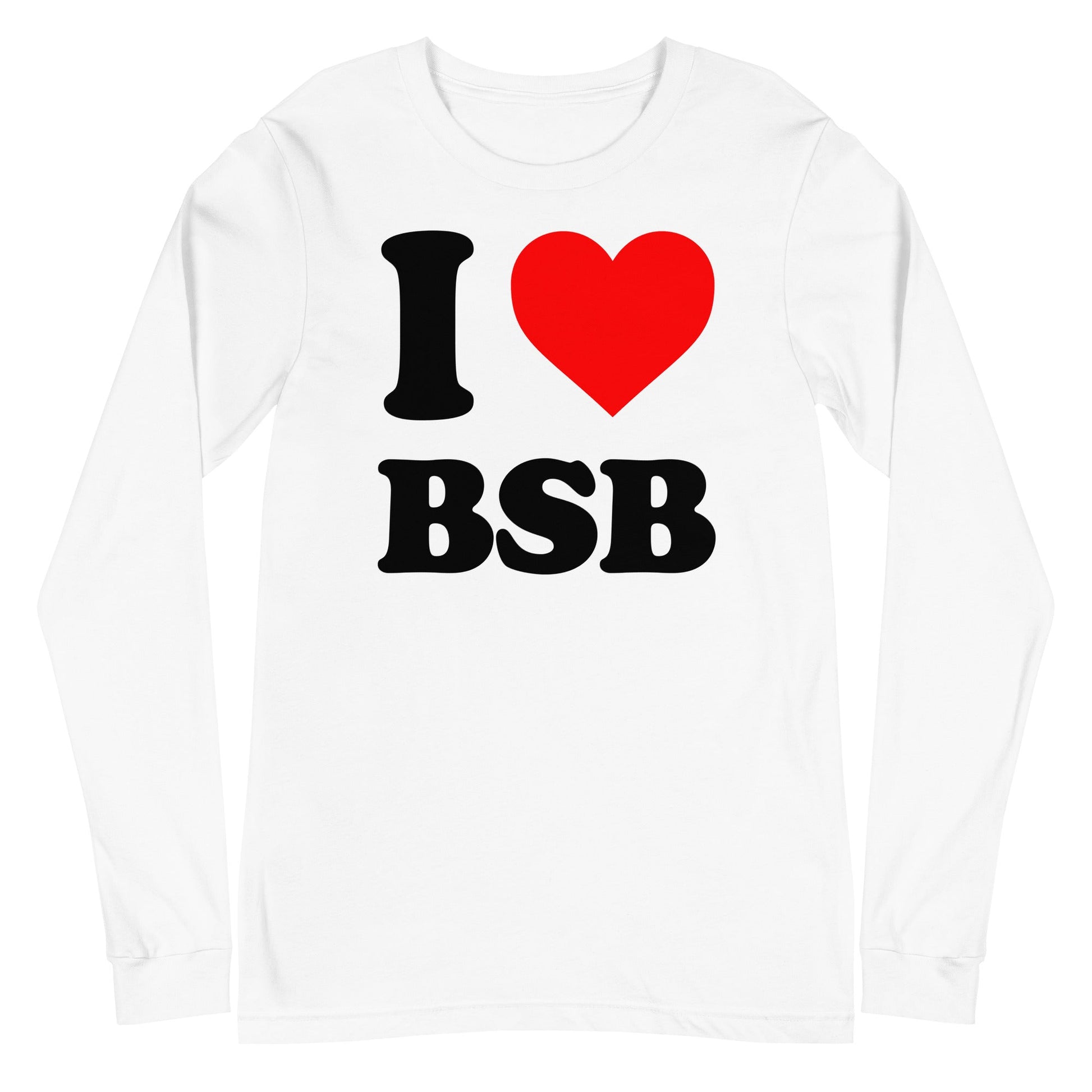 Backstreet Boys - Love BSB White Long Sleeve T-Shirt White