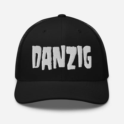 Danzig Classic Logo Embroidered Trucker Hat