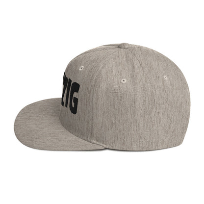 Danzig Classic Logo Grey Embroidered Snap Back Hat