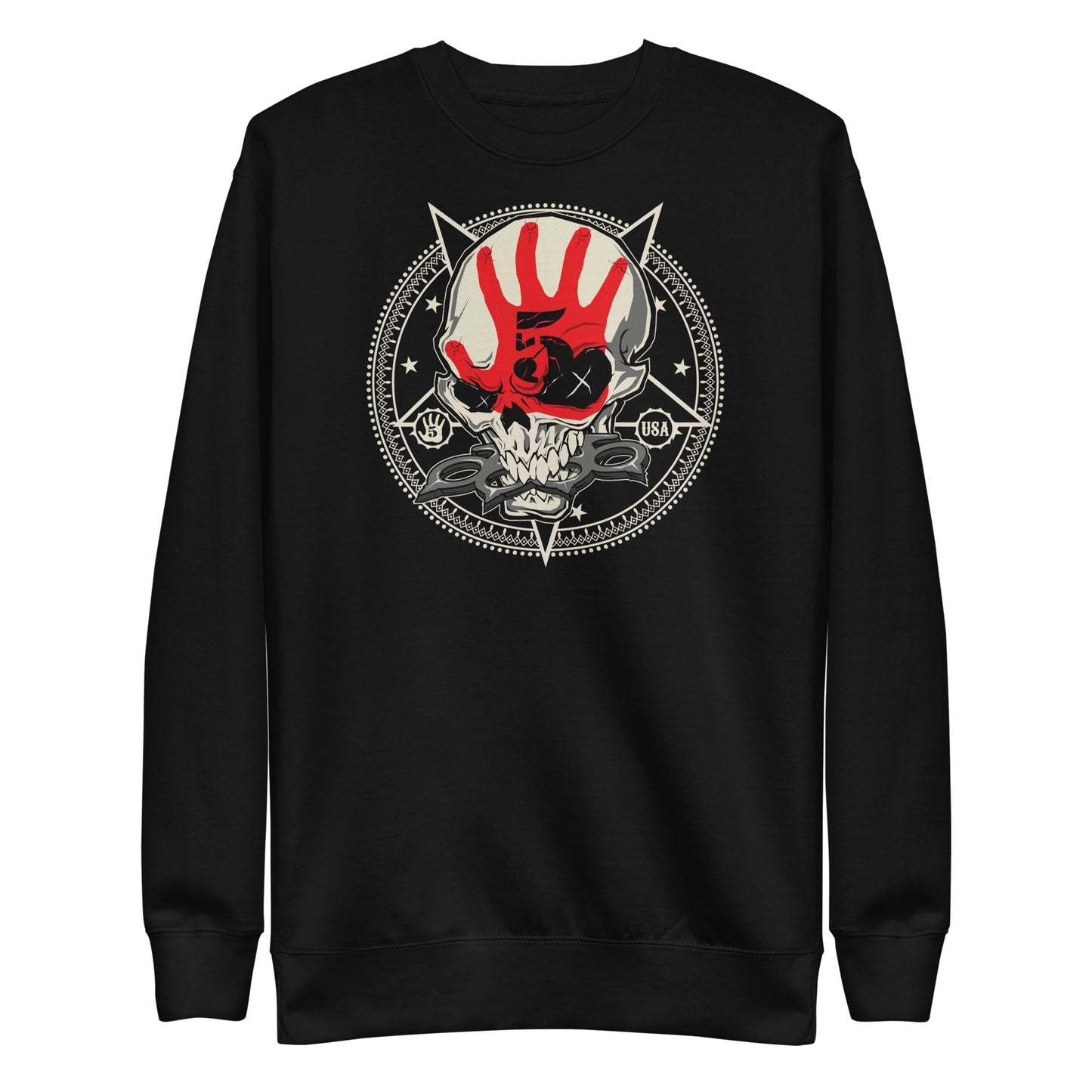 Five Finger Death Punch - Circle Logo Sweatshirt Black