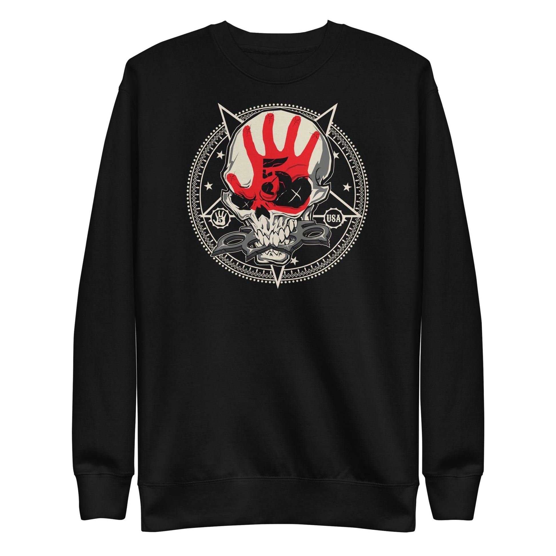 Five Finger Death Punch - Circle Logo Sweatshirt Black