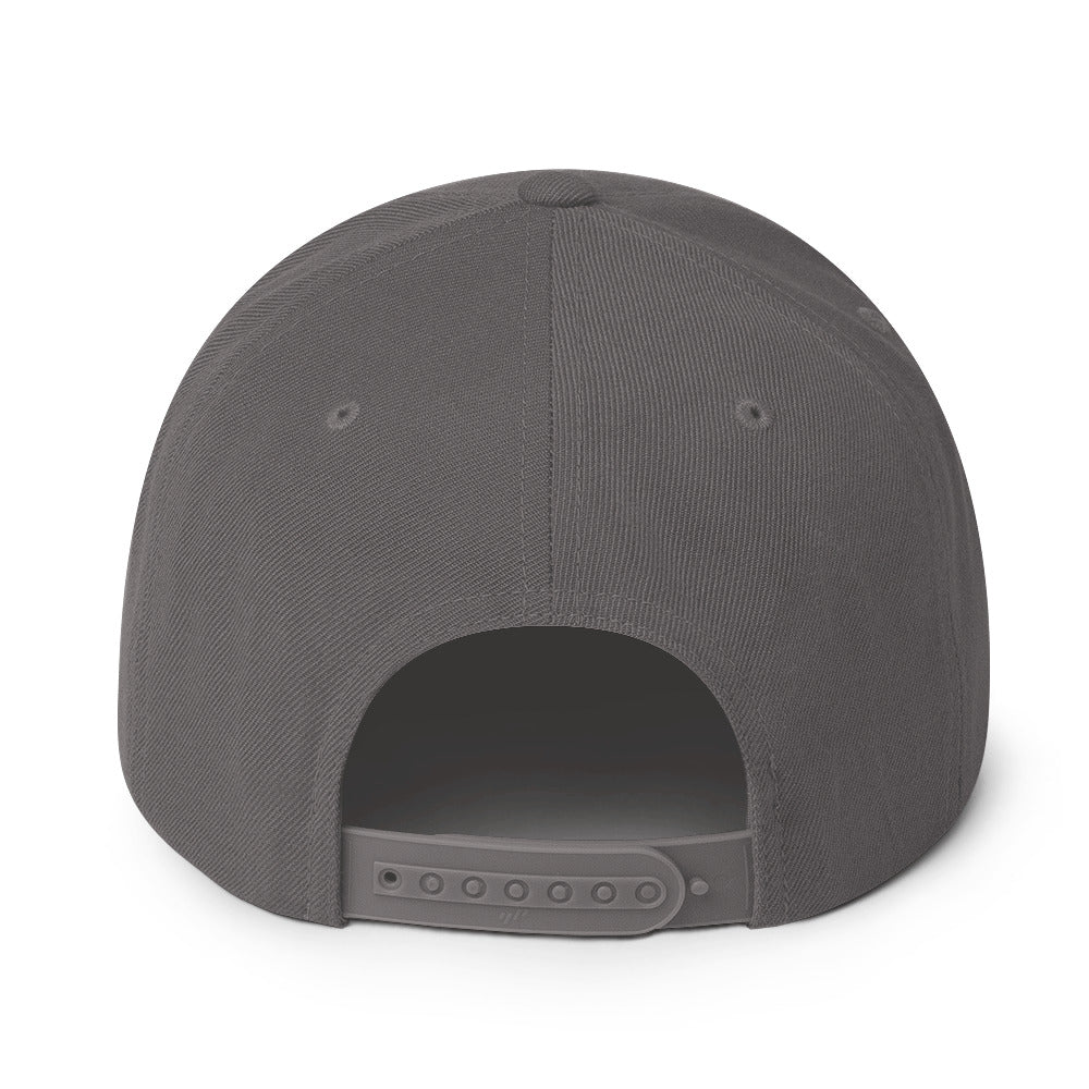 Five Finger Death Punch Grey Knuckles Embroidered Snapback Hat