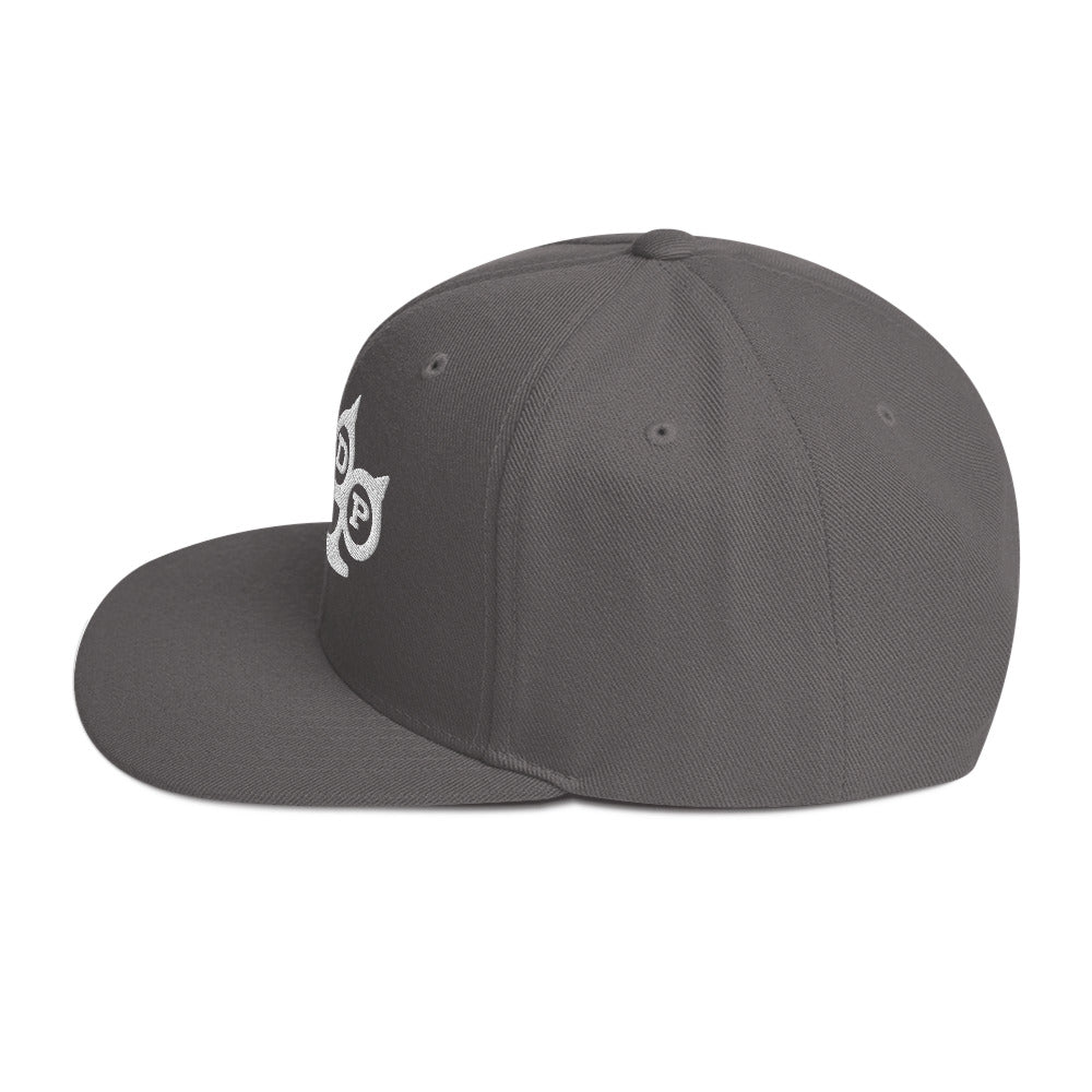 Five Finger Death Punch Grey Knuckles Embroidered Snapback Hat