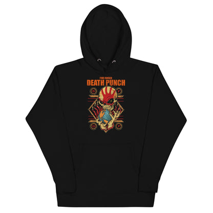 Five Finger Death Punch - Hand Skull Logo Hoodie Black