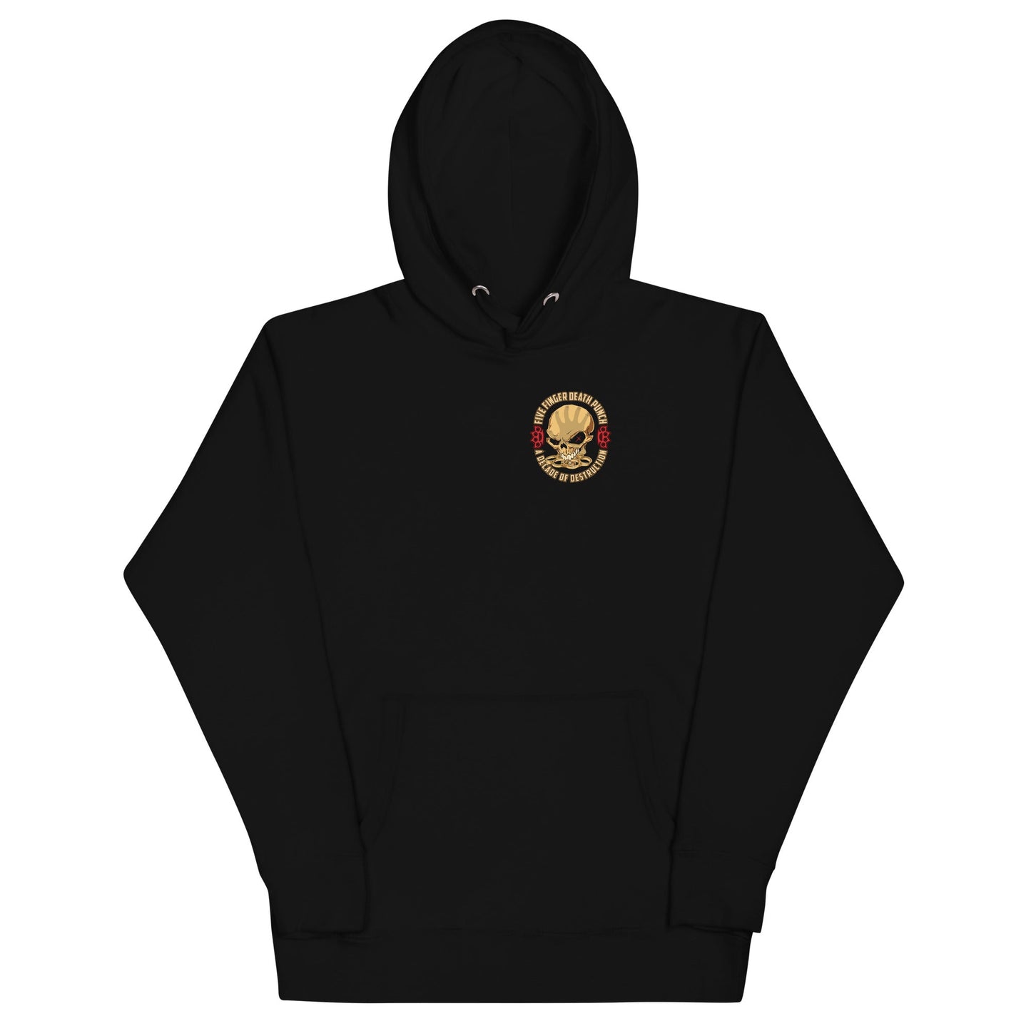 Five Finger Death Punch - Small Logo Hoodie Black