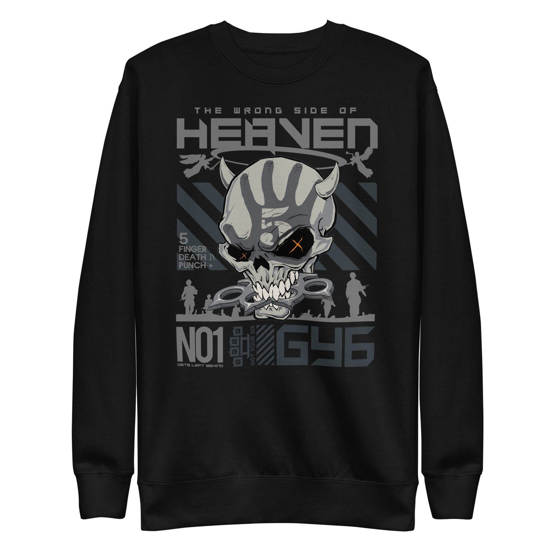 Five Finger Death Punch - Wrong Side of Heaven Sweatshirt Black
