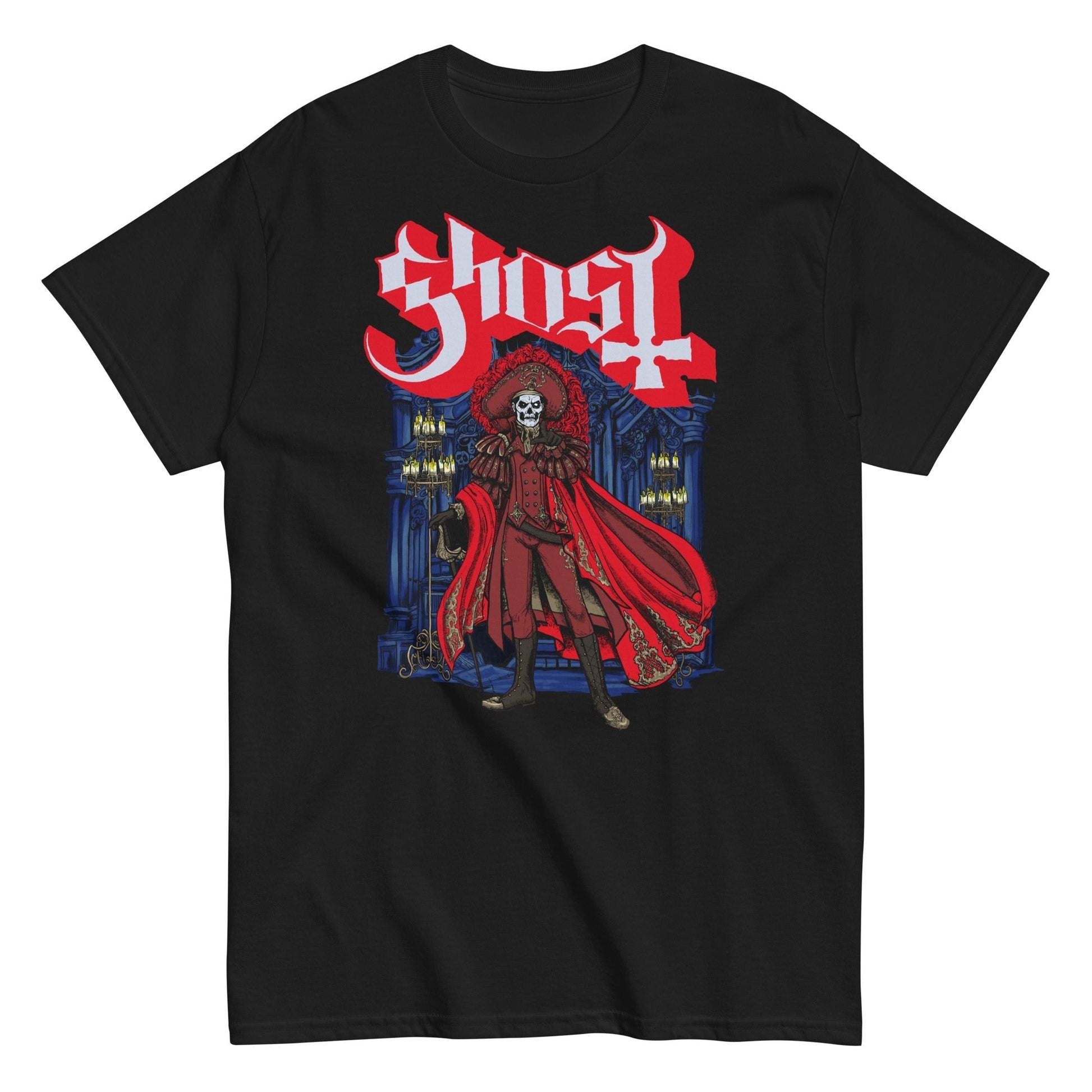 Ghost - Billowing Cape T-Shirt Black