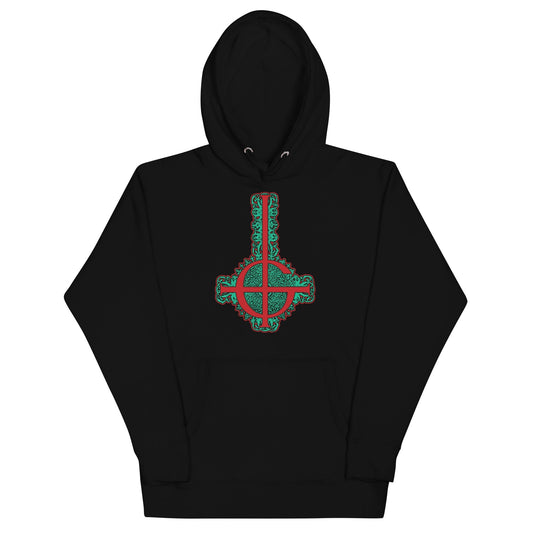 Ghost - Cross Hoodie Black