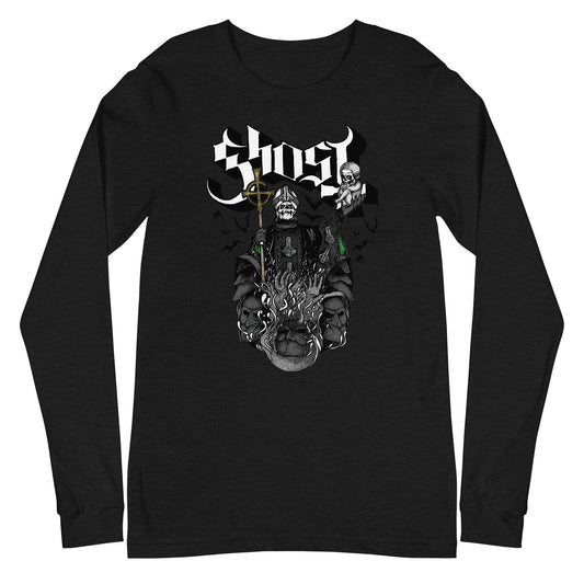 Ghost - Darkness Awaits Long Sleeve T-Shirt Black