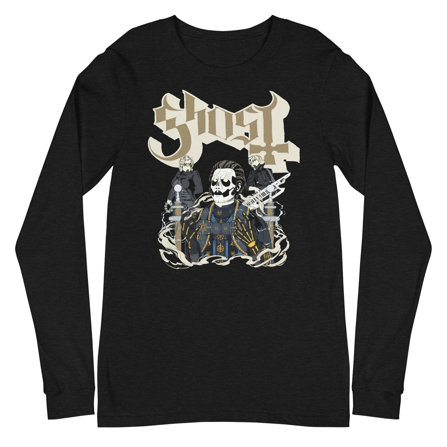 Ghost - Electric Daisy Long Sleeve T-Shirt Black