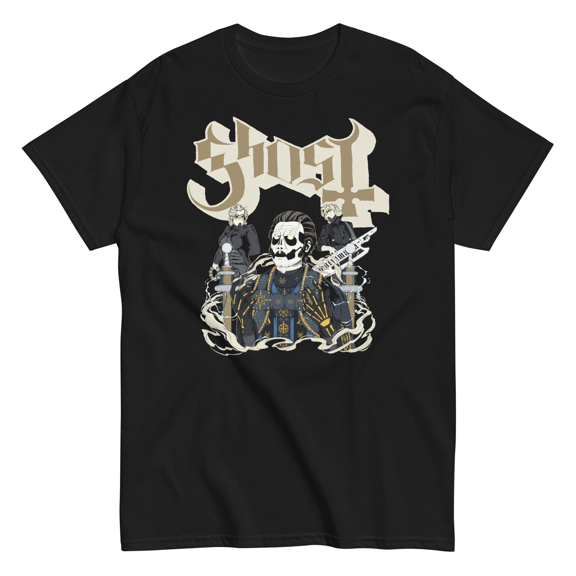 Ghost - Electric Daisy T-Shirt Black
