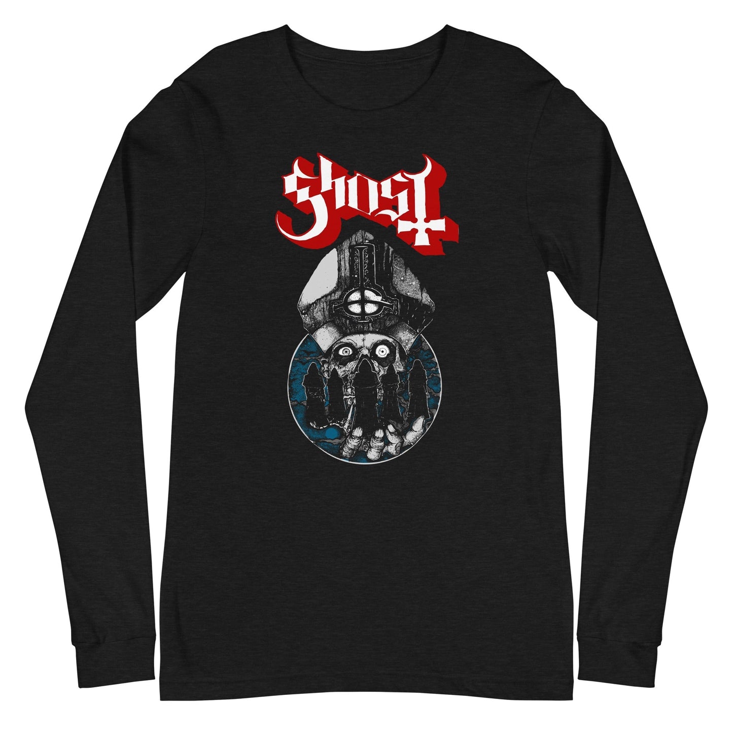 Ghost - Eyes Only Long Sleeve T-Shirt Black