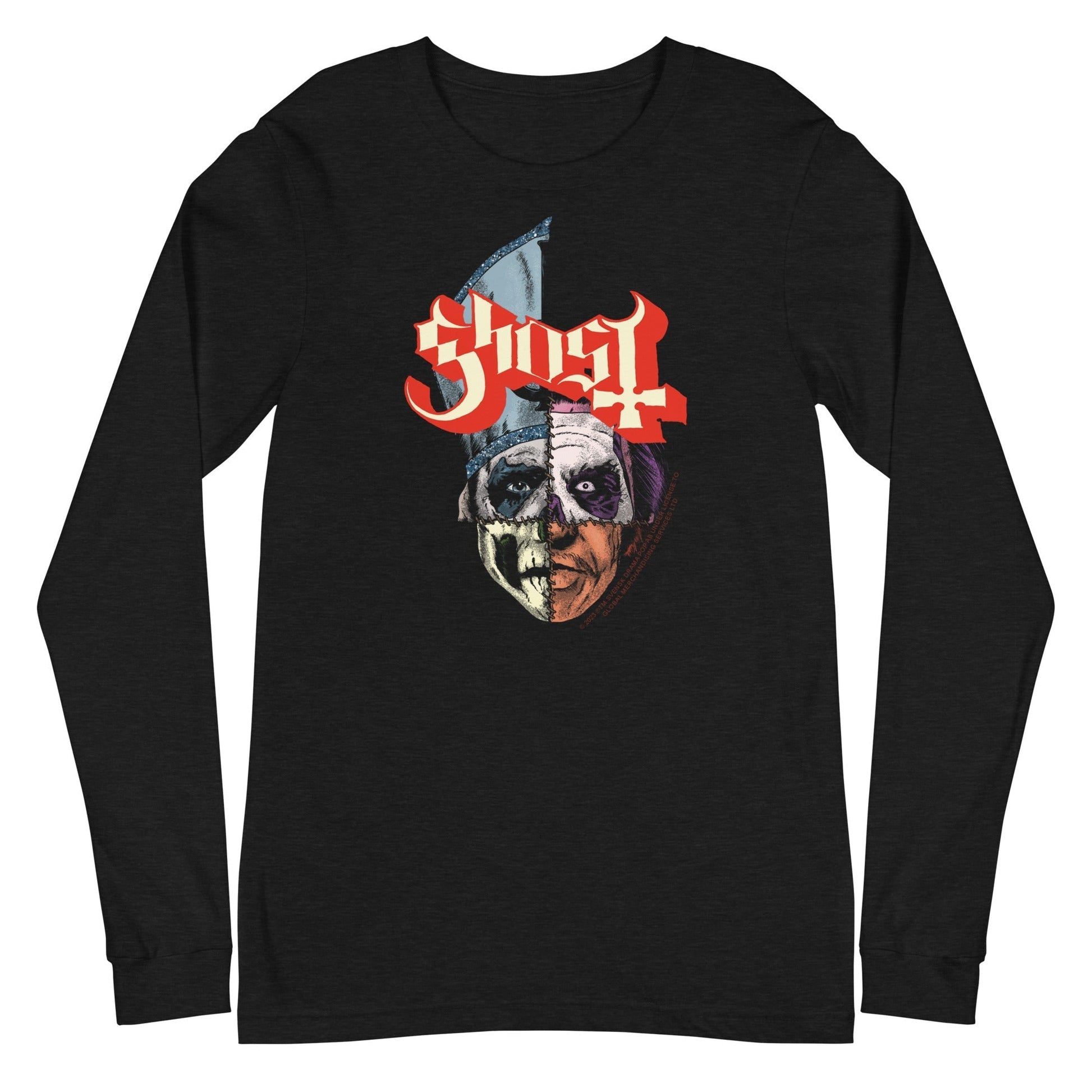 Ghost - Four Corners Long Sleeve T-Shirt Black