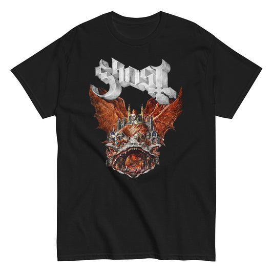 Ghost - Gilded Logo T-Shirt Black
