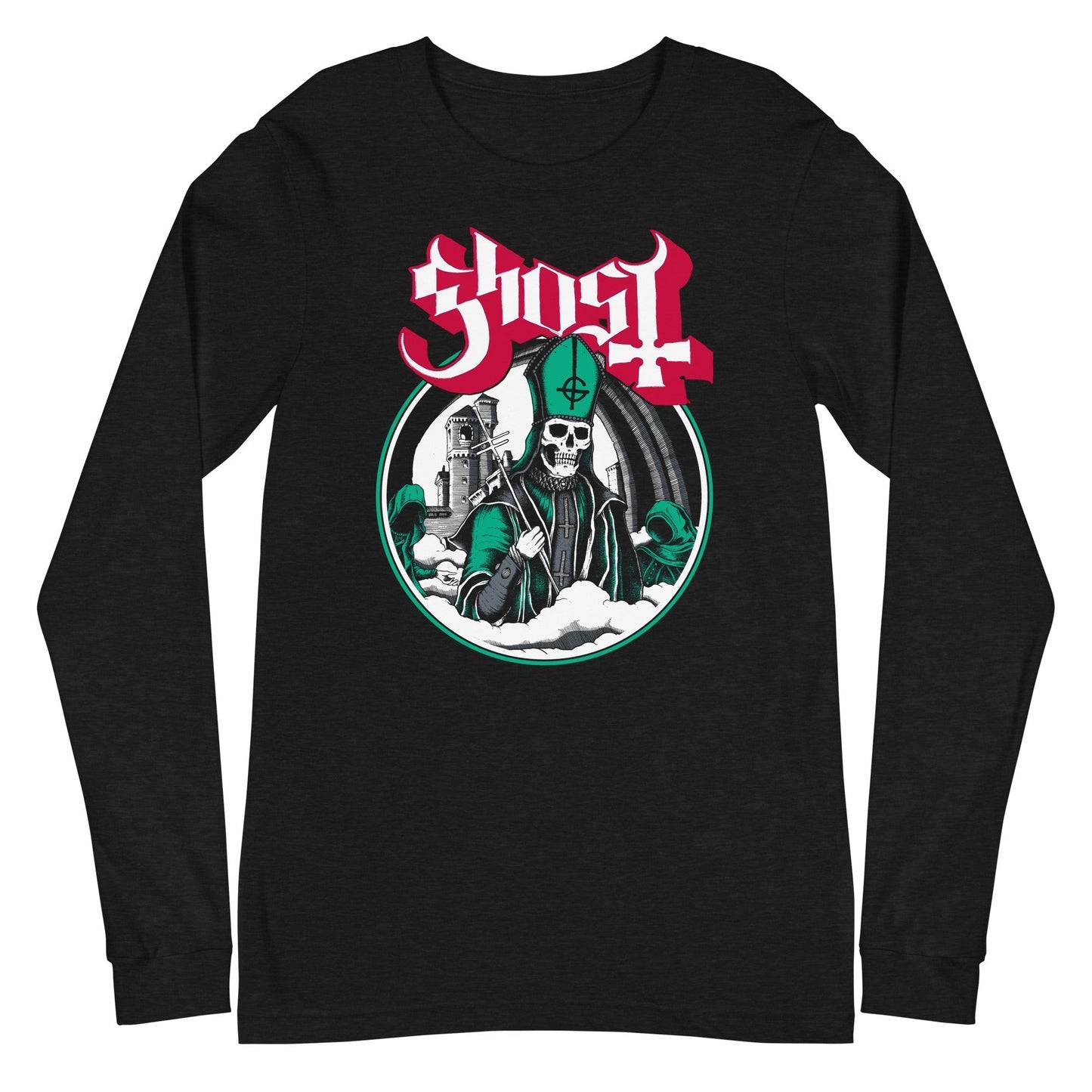 Ghost - Green With Envy Long Sleeve T-Shirt Black