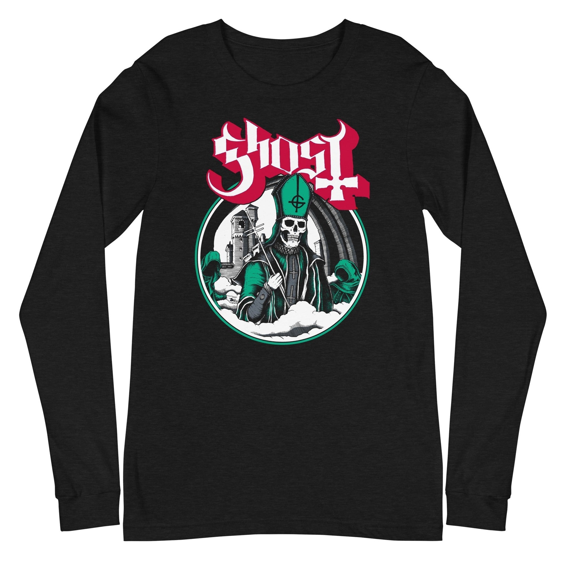 Ghost - Green With Envy Long Sleeve T-Shirt Black
