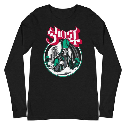 Ghost - Green With Envy Long Sleeve T-Shirt Black