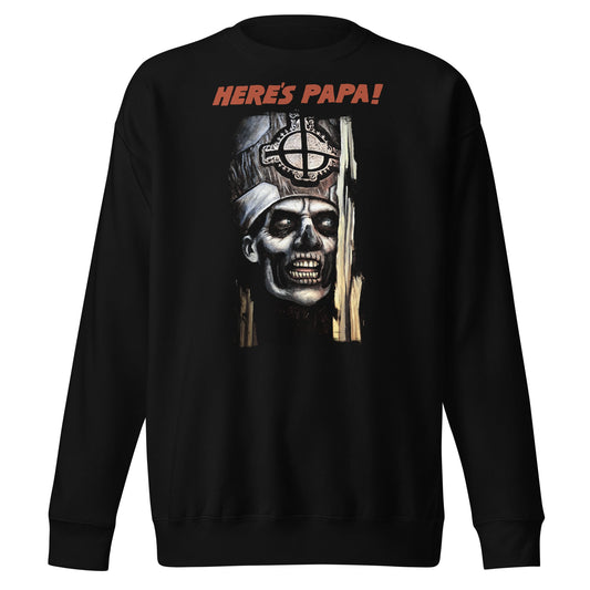 Ghost - Here's Papa Sweatshirt Black
