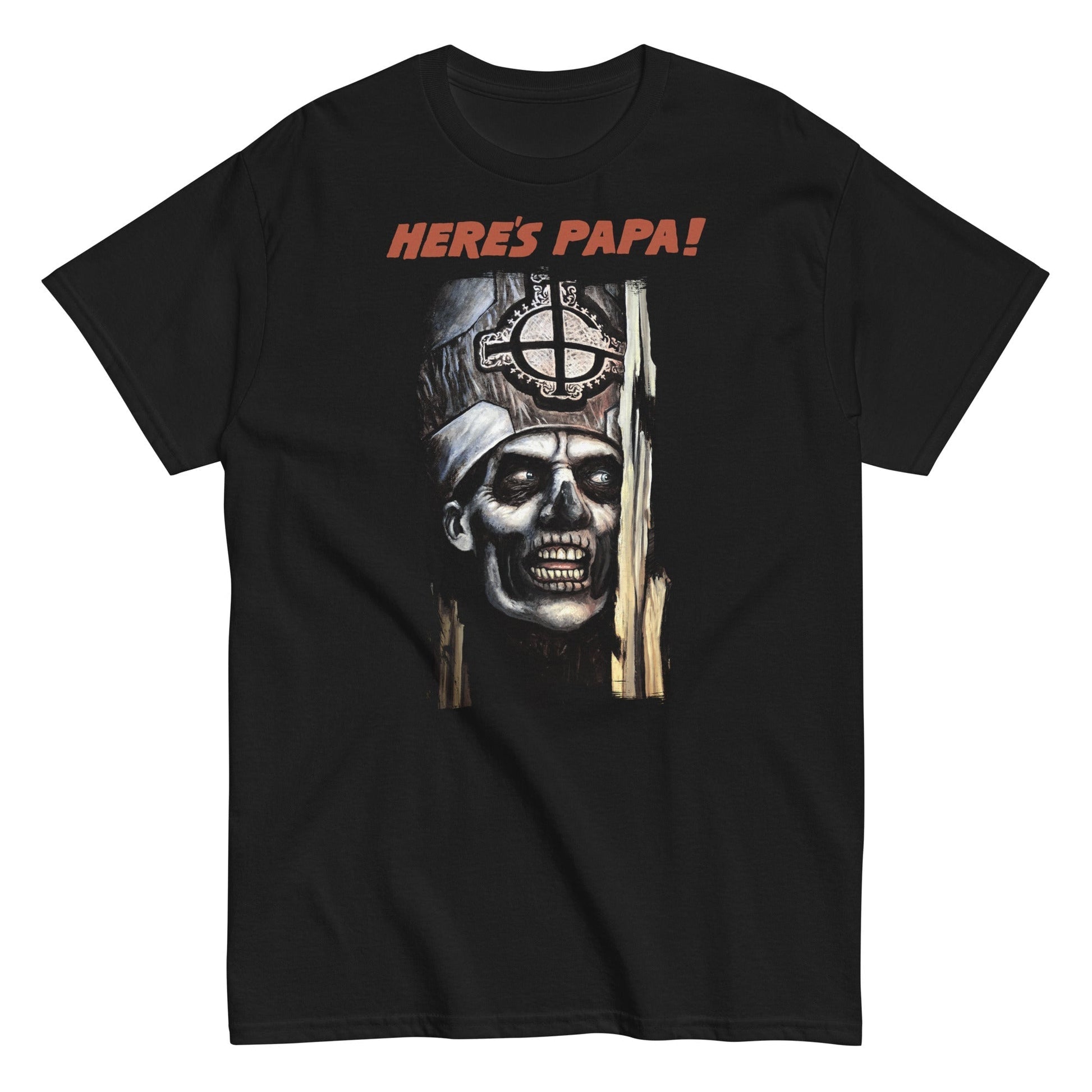 Ghost - Here's Papa T-Shirt Black