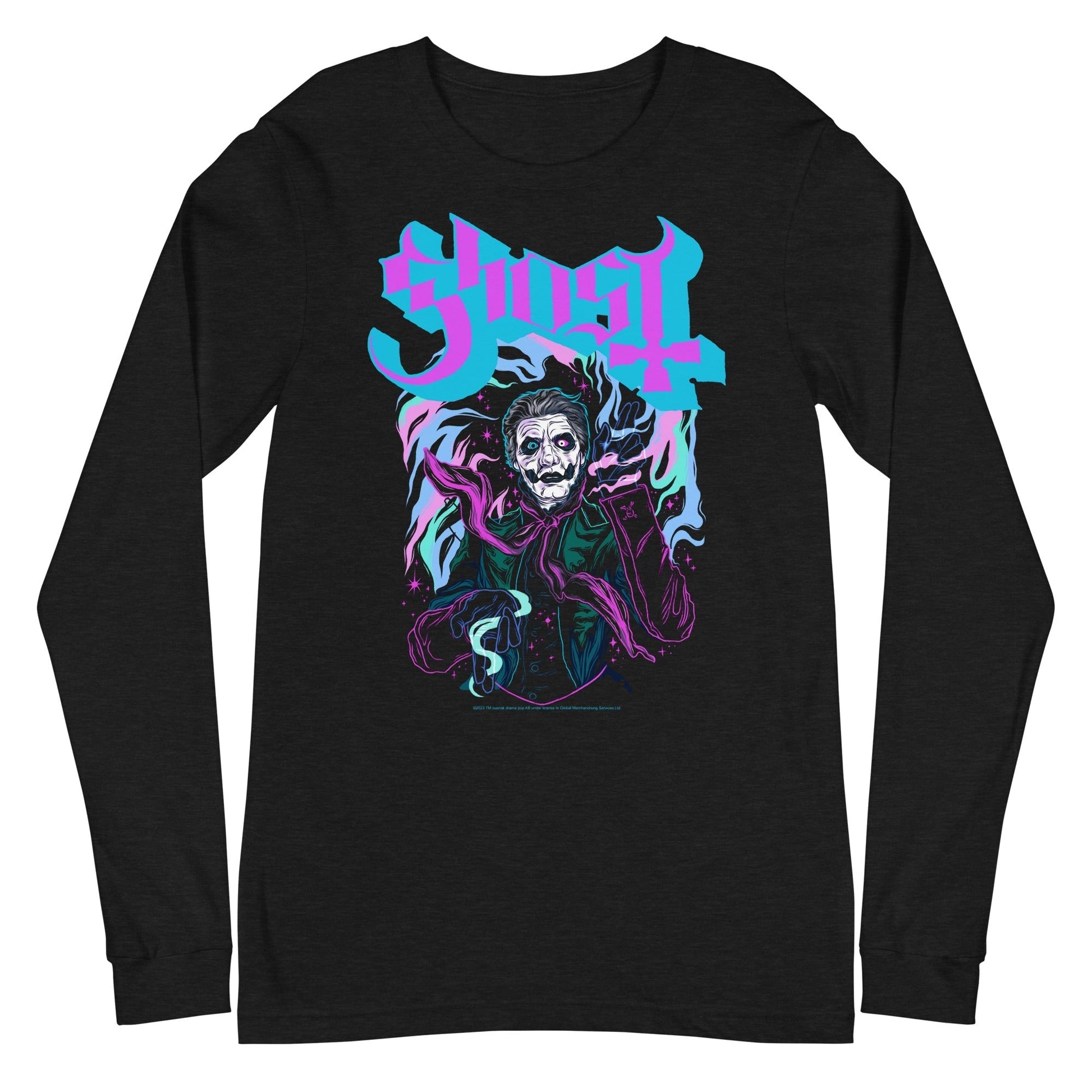 Ghost - In the Machine Long Sleeve T-Shirt Black