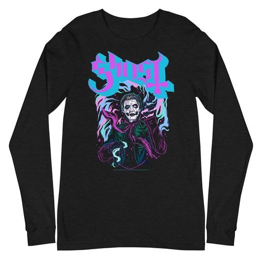 Ghost - In the Machine Long Sleeve T-Shirt Black