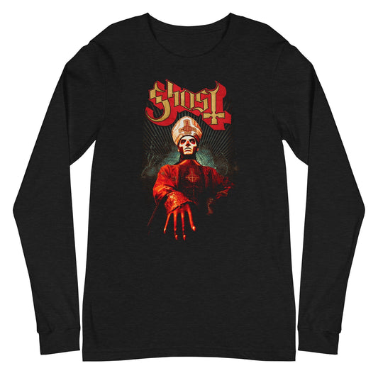 Ghost - Kiss the Ring Long Sleeve T-Shirt Black