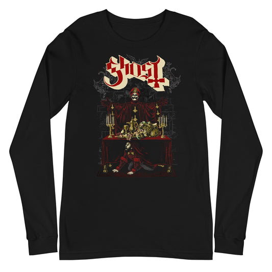Ghost - Last Supper Long Sleeve T-Shirt Black