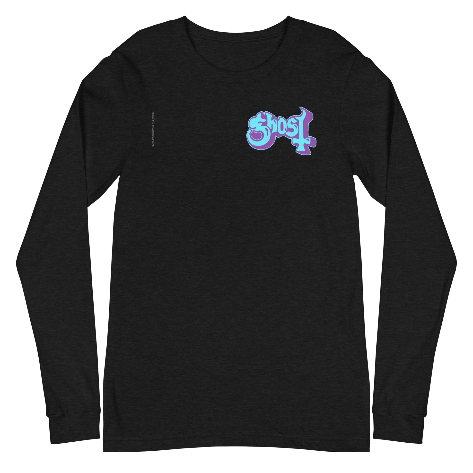 Ghost - Left Chest Logo Long Sleeve T-Shirt Black