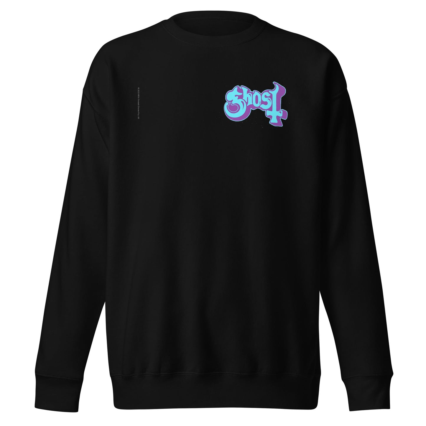 Ghost - Left Chest Logo Sweatshirt Black