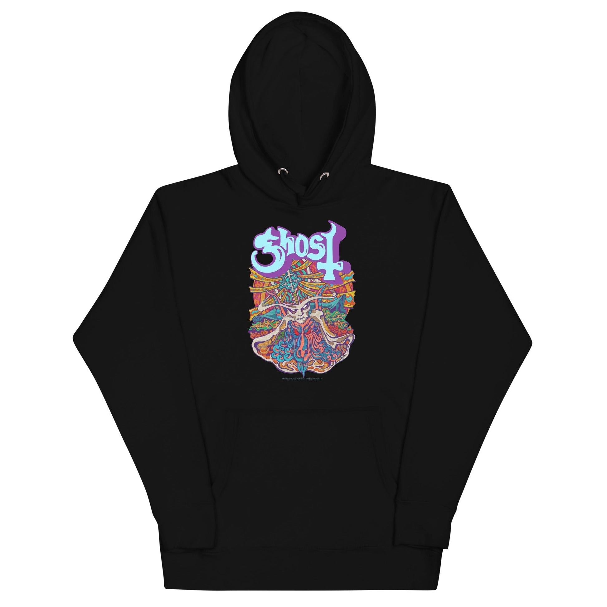 Ghost - Neon Blur Hoodie Black
