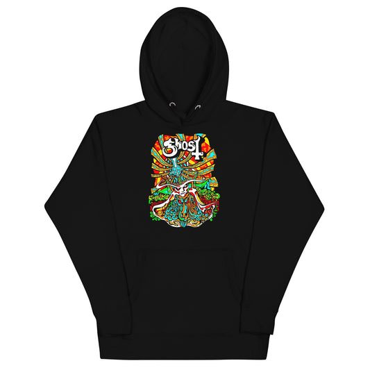 Ghost - Psychedelic Hoodie Black