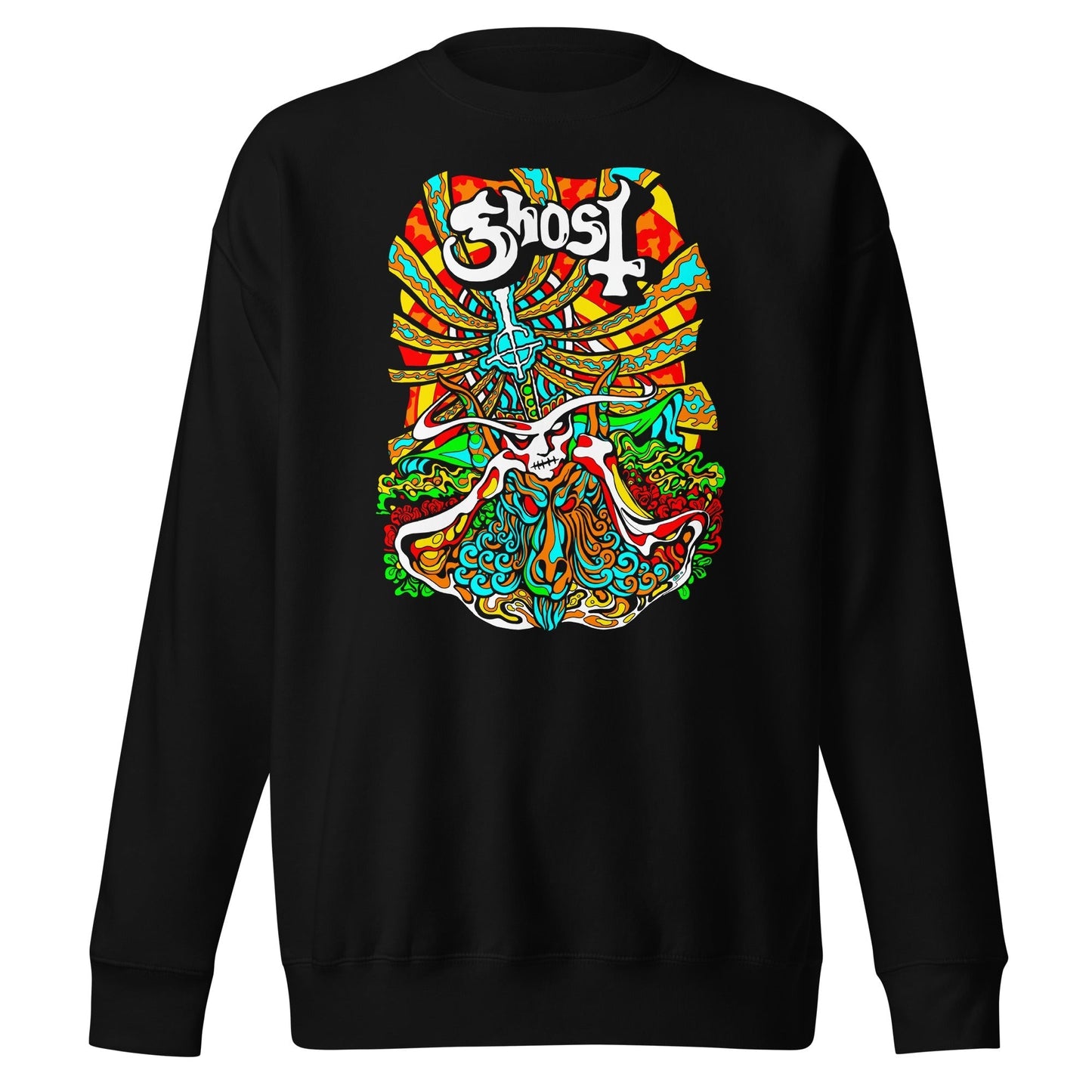 Ghost - Psychedelic Sweatshirt Black