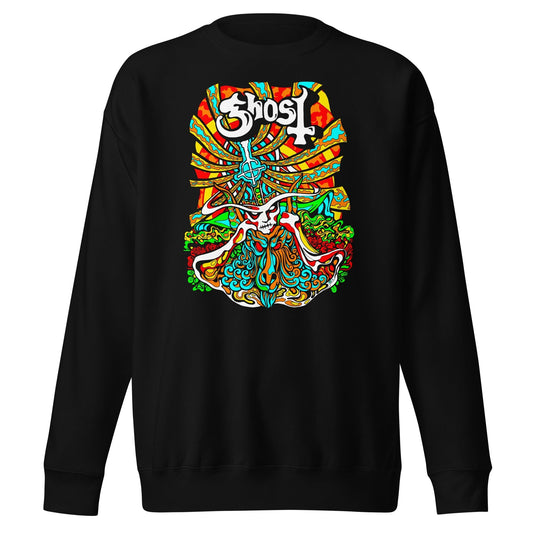 Ghost - Psychedelic Sweatshirt Black