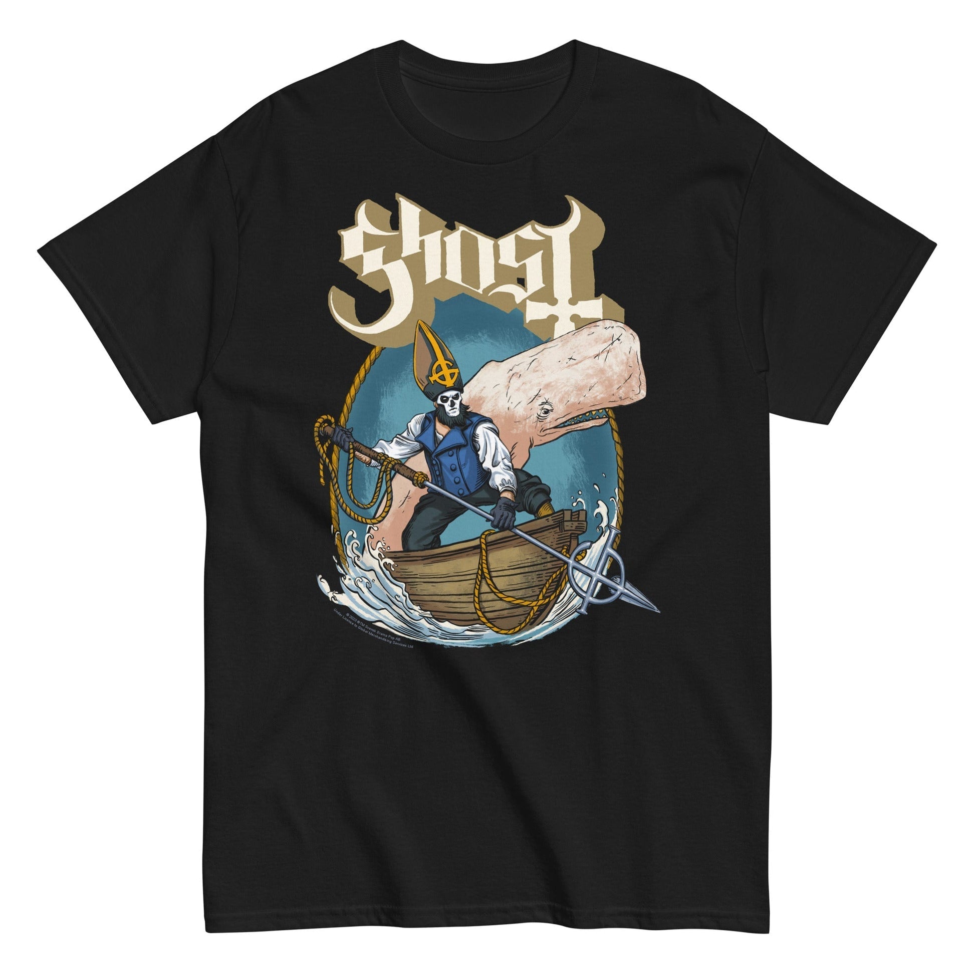 Ghost - Seven Seas T-Shirt Black