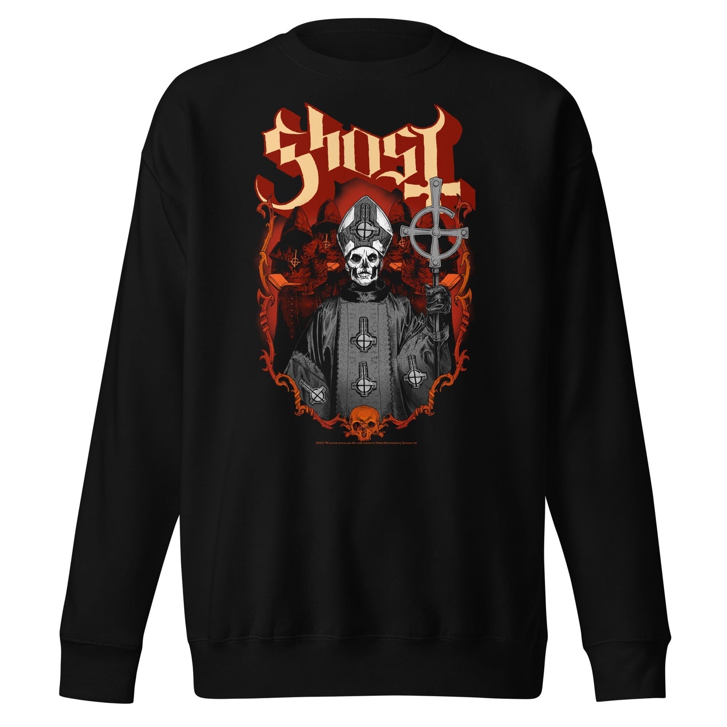 Ghost - Skull and Robes Sweatshirt Black