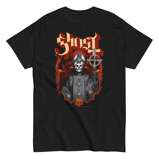 Ghost - Skull and Robes T-Shirt Black