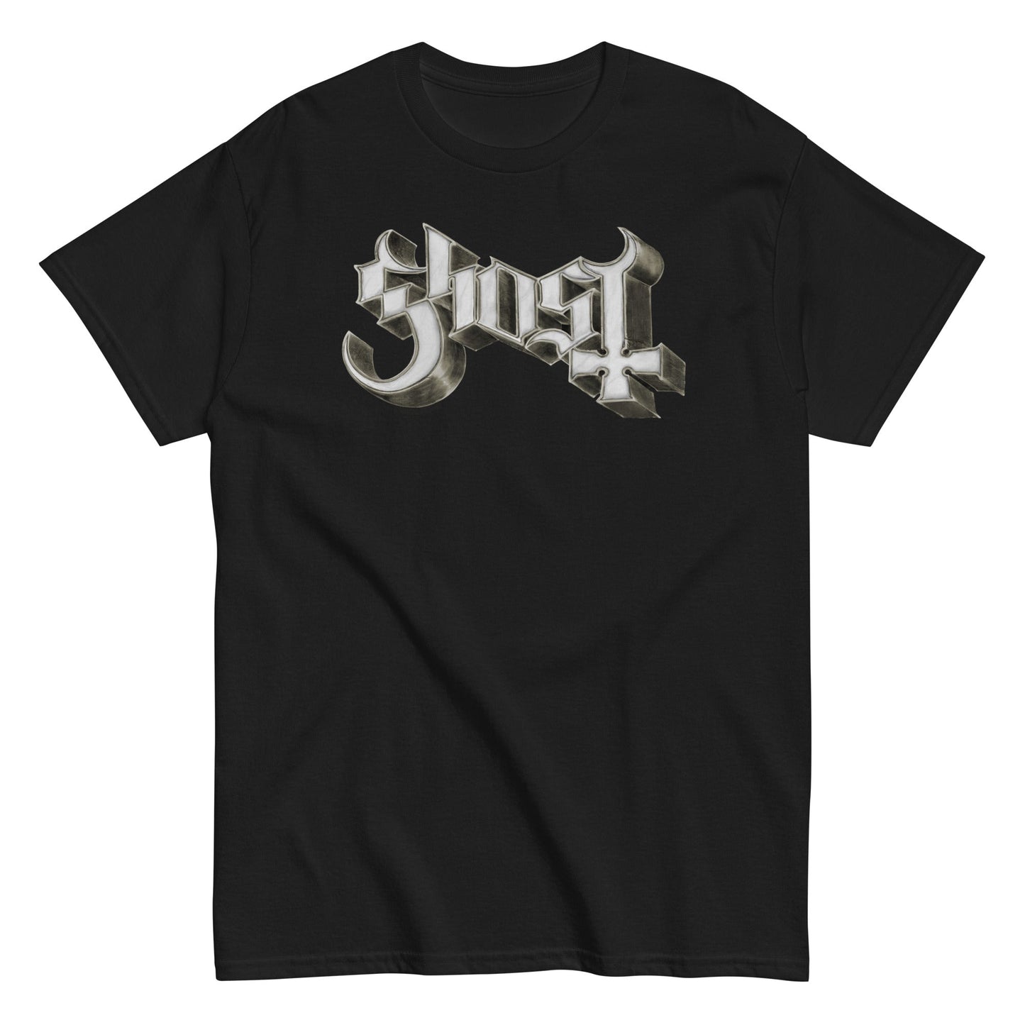 Ghost - Sliver Logo T-Shirt Black